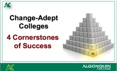 Change Adept Colleges - 4 Cornerstones Kent MacDonald - 2013